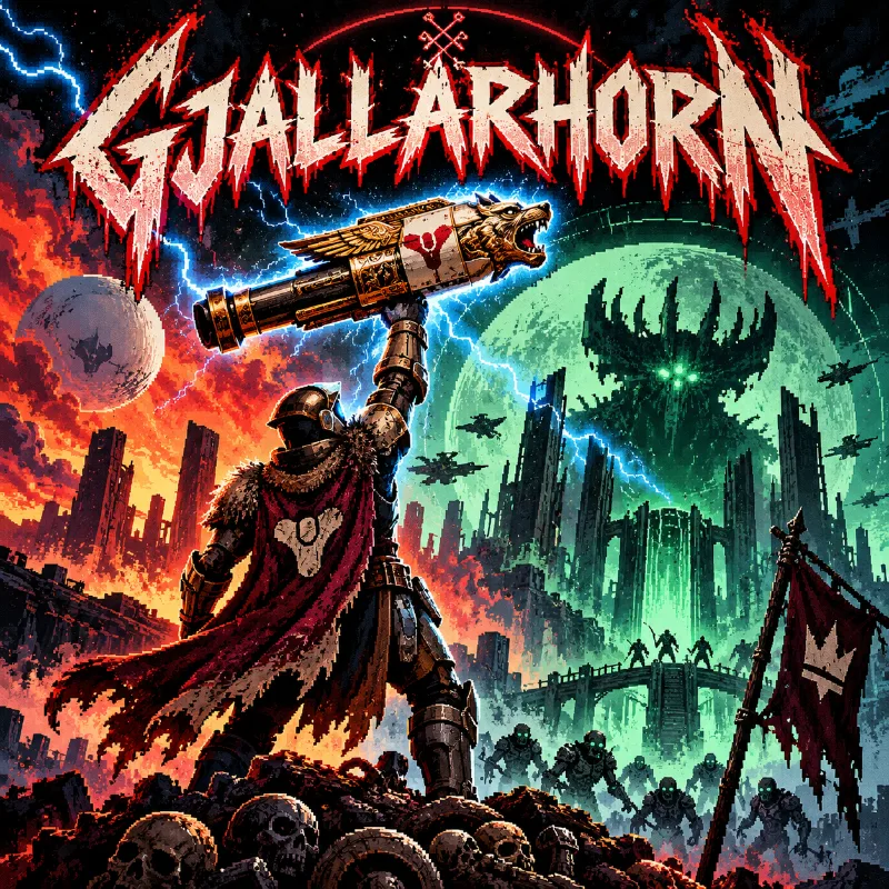 Cover art for Gjallarhorn